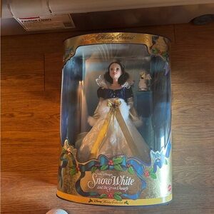 Disney Snow White Doll with Gold and White Dress
